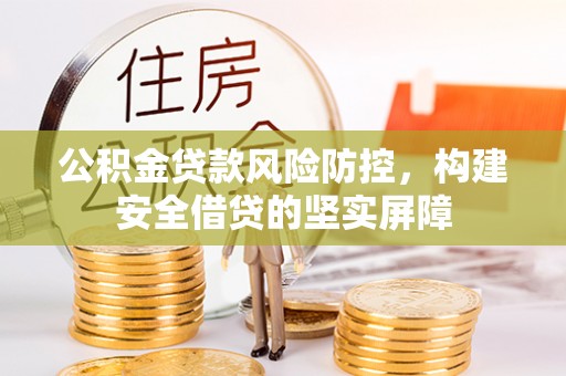 陆河公积金贷款风险防控，构建安全借贷的坚实屏障