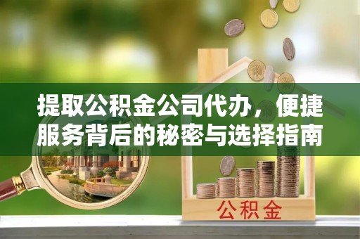 陆河提取公积金公司代办，便捷服务背后的秘密与选择指南