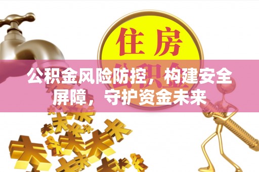 陆河公积金风险防控，构建安全屏障，守护资金未来